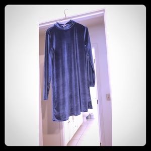 Forever 21 velvet shift dress
